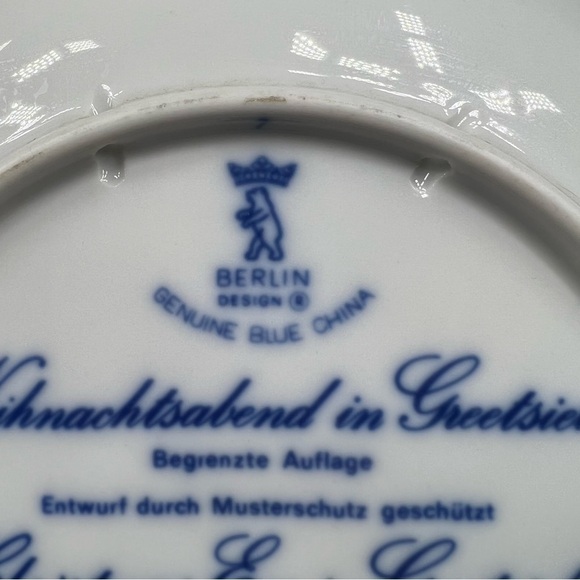 Christmas 1979 plate - Picture 6 of 8